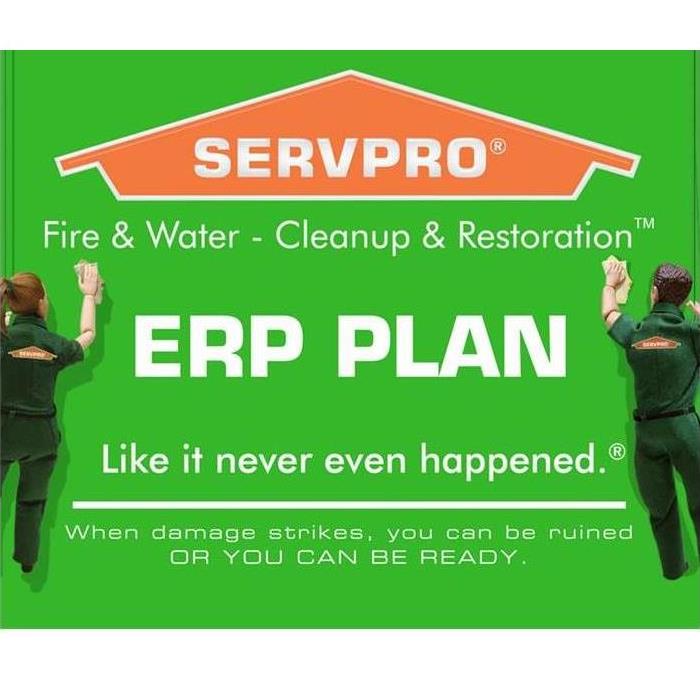 ERP wording beneath SERVPRO logo